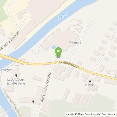 Standortübersicht der Tankstelle EWE Go GmbH in 21762 Otterndorf