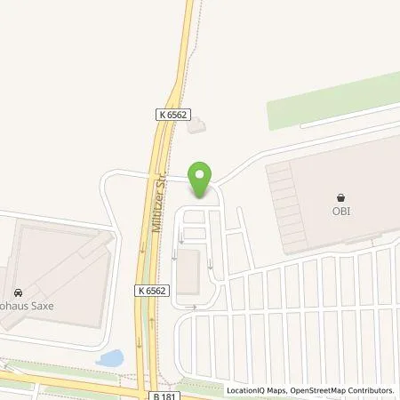 Standortübersicht der Tankstelle EWE Go GmbH in 04178 Leipzig