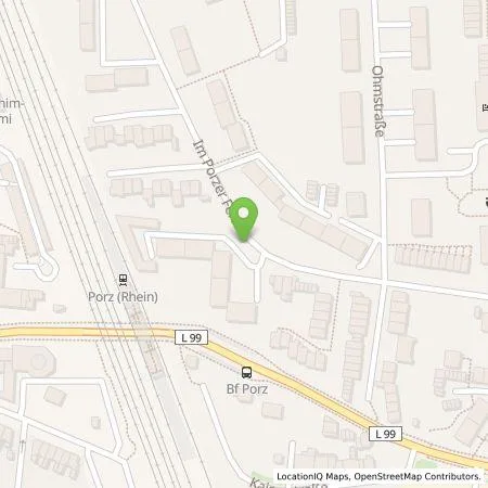 Standortübersicht der Tankstelle GLS Mobility GmbH in 51145 Köln