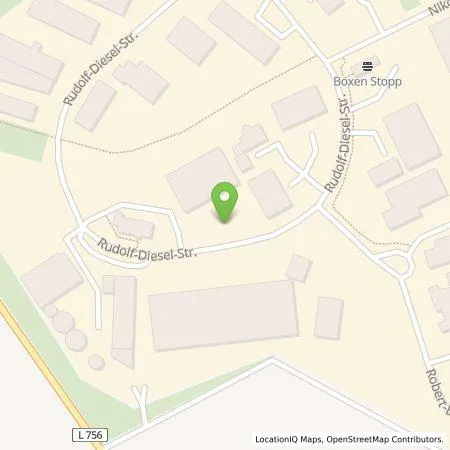 Standortübersicht der Tankstelle Westfalen Weser Ladeservice GmbH in 33178 Borchen