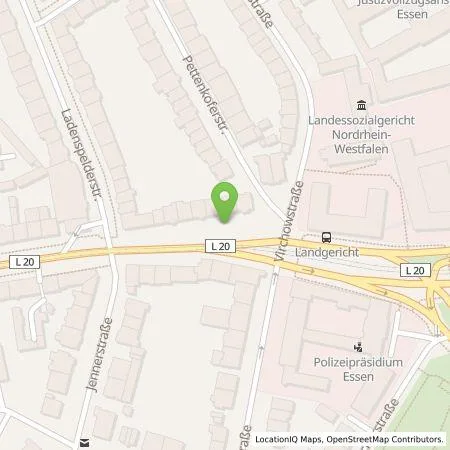 Standortübersicht der Tankstelle eze.network GmbH in 45147 Essen