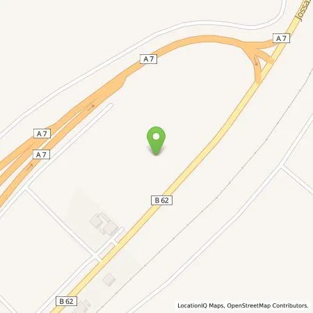 Standortübersicht der Tankstelle Tank & Rast Entwicklungsgesellschaft mbH in 36272 Niederaula