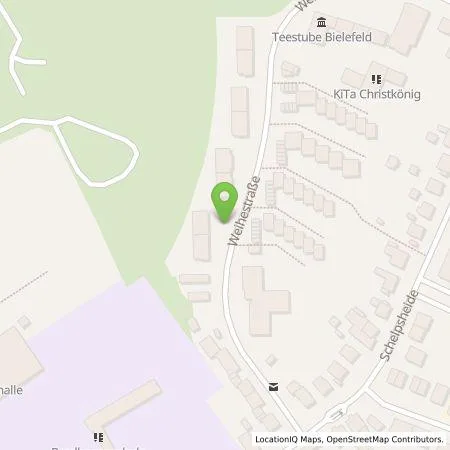 Standortübersicht der Tankstelle GLS Mobility GmbH in 33613 Bielefeld