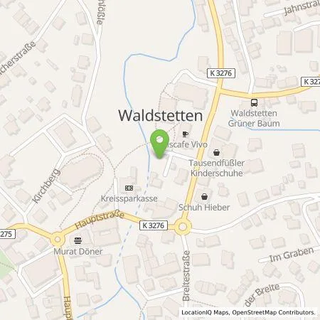 Standortübersicht der Tankstelle Kreissparkasse Ostalb in 73550 Waldstetten