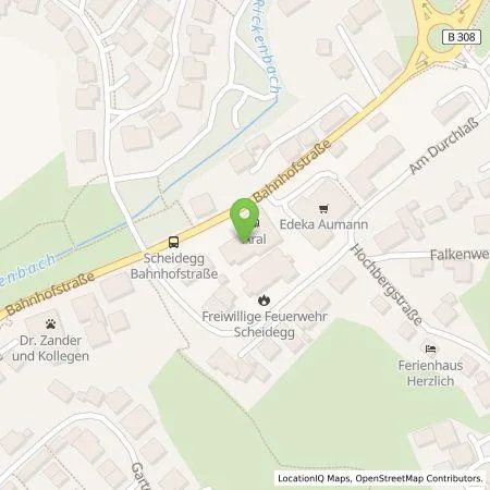 Standortübersicht der Tankstelle Präg Energiedienstleistungen GmbH & Co. KG in 88175 Scheidegg