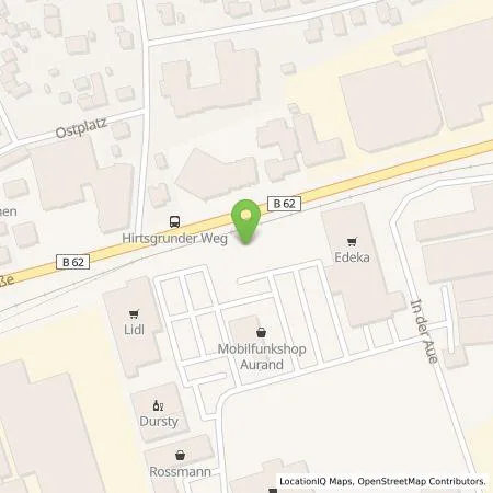 Standortübersicht der Tankstelle TEAG Mobil GmbH in 57334 Bad Laasphe