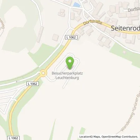 Standortübersicht der Tankstelle TEAG Mobil GmbH in 07768 Seitenroda