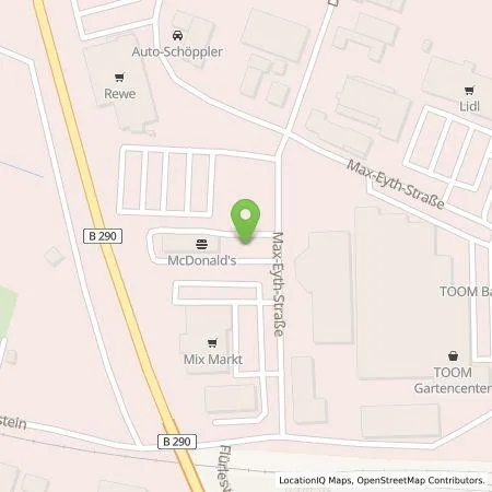 Standortübersicht der Tankstelle EWE Go GmbH in 97980 Bad Mergentheim