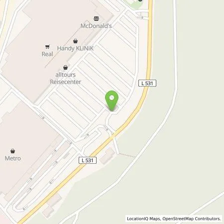 Standortübersicht der Tankstelle Tesla Germany GmbH in 57072 Siegen