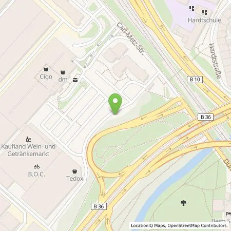 Standortübersicht der Tankstelle Tesla Germany GmbH in 76185 Karlsruhe