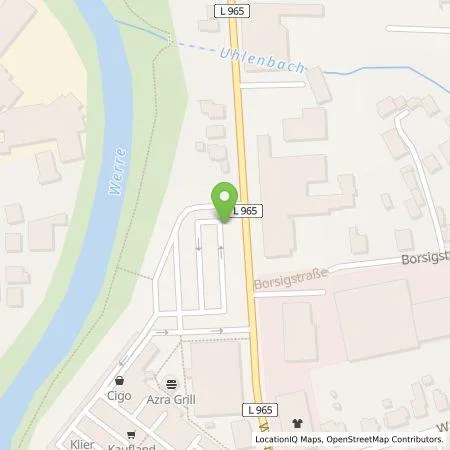 Standortübersicht der Tankstelle Tesla Germany GmbH in 32049 Herford