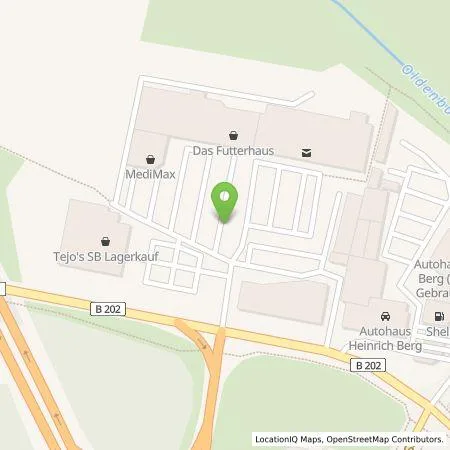 Standortübersicht der Tankstelle Tesla Germany GmbH in 23758 Oldenburg in Holstein