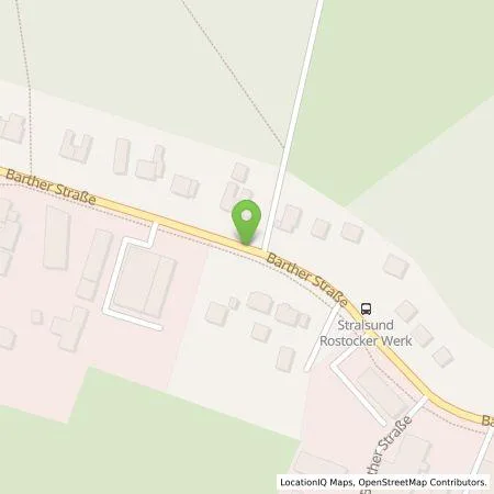 Standortübersicht der Tankstelle SWS Energie GmbH in 18437 Stralsund