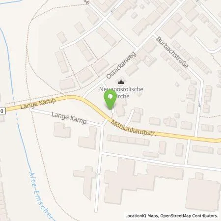 Standortübersicht der Tankstelle Stadtwerke Duisburg AG in 47139 Duisburg