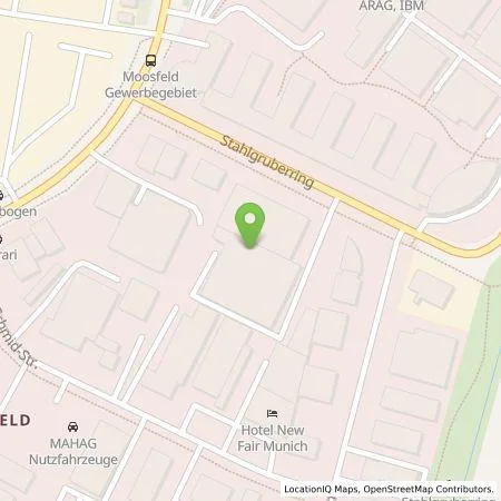 Standortübersicht der Tankstelle Wattif Europe GmbH in 81829 München