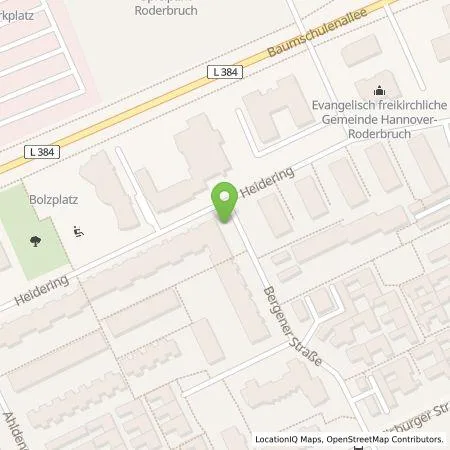 Standortübersicht der Tankstelle enercity AG in 30625 Hannover