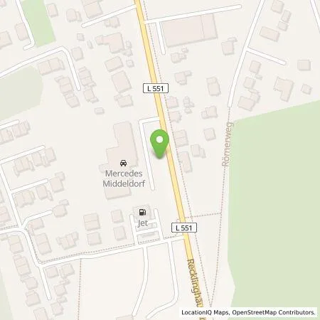 Standortübersicht der Tankstelle Flächenentwicklungsgesellschaft Haltern am See mbH in 45721 Haltern am See