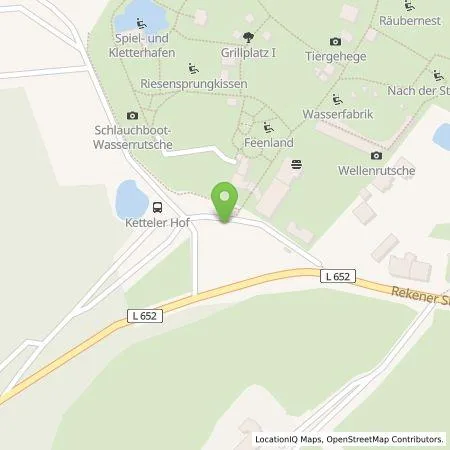 Standortübersicht der Tankstelle Flächenentwicklungsgesellschaft Haltern am See mbH in 45721 Haltern am See