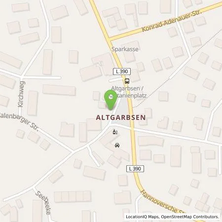 Standortübersicht der Tankstelle Inol GmbH in 30823 Garbsen