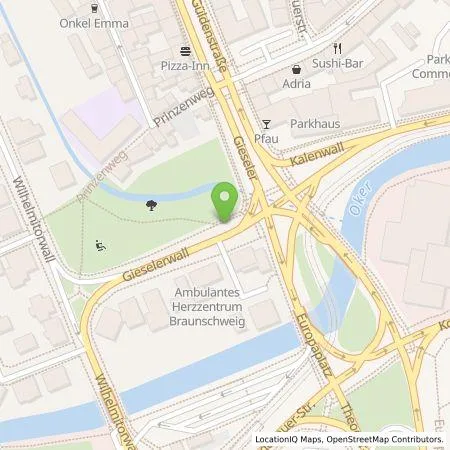 Standortübersicht der Tankstelle BS|ENERGY, Braunschweiger Versorgungs-AG & Co. KG in 38100 Braunschweig