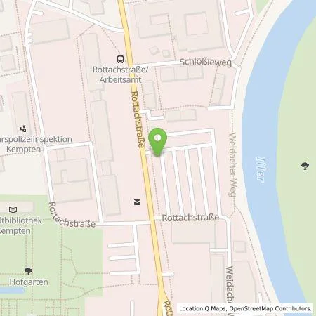 Standortübersicht der Tankstelle Präg Energiedienstleistungen GmbH & Co. KG in 87439 Kempten (Allgäu)