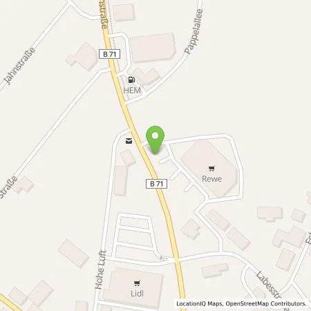 Standortübersicht der Tankstelle Allego GmbH in 27404 Zeven