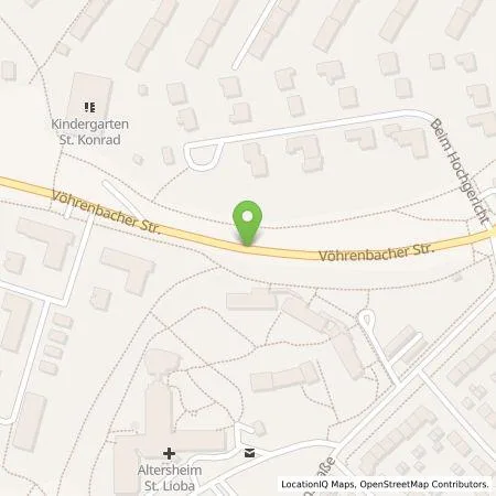 Standortübersicht der Tankstelle BP Europa SE in 78050 Villingen-Schwenningen