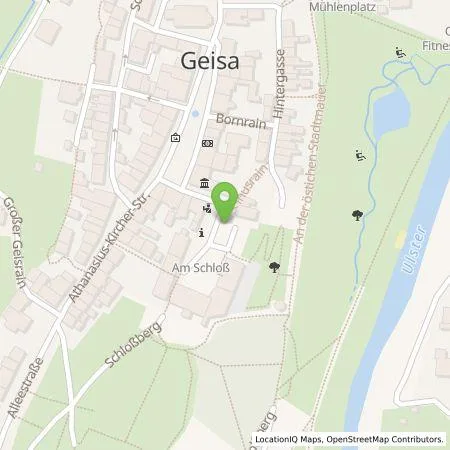 Standortübersicht der Tankstelle ÜWR Mobilität GmbH & Co. KG in 36419 Geisa