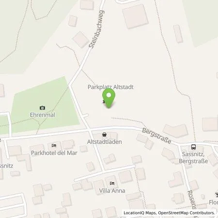 Standortübersicht der Tankstelle SWS Energie GmbH in 18546 Sassnitz