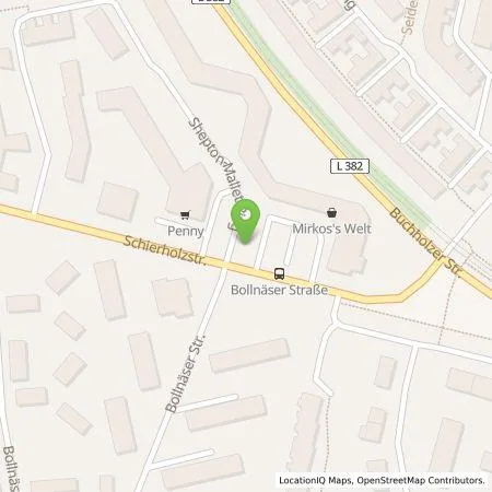 Standortübersicht der Tankstelle Vonovia Energie Service GmbH in 30655 Hannover