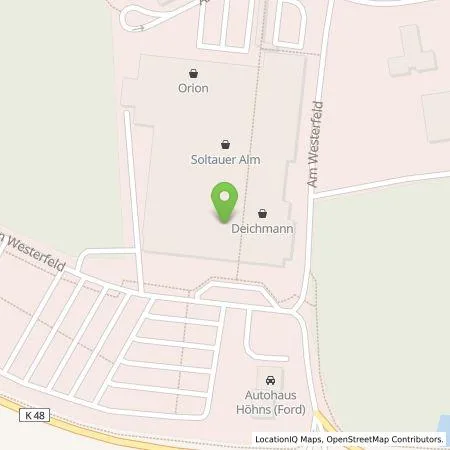 Standortübersicht der Tankstelle EnBW mobility+ AG und Co.KG in 29614 Soltau