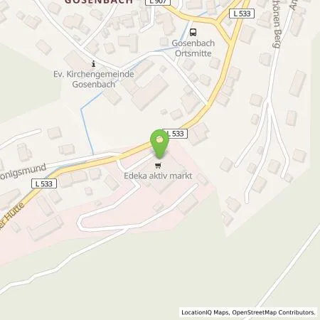 Standortübersicht der Tankstelle EnBW mobility+ AG und Co.KG in 57080 Siegen