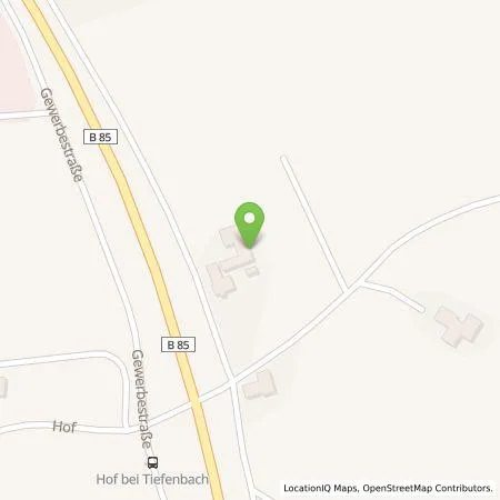 Standortübersicht der Tankstelle Citywatt GmbH in 94113 Tiefenbach