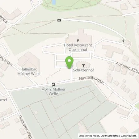 Standortübersicht der Tankstelle Vereinigte Stadtwerke GmbH in 23879 Mölln