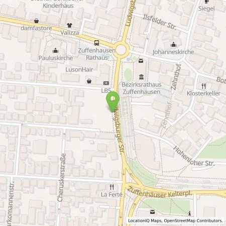 Standortübersicht der Tankstelle eze.network GmbH in 70435 Stuttgart