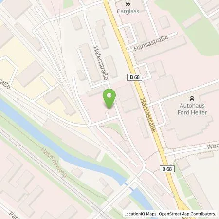 Standortübersicht der Tankstelle Evry Operations GmbH in 49090 Osnabrück