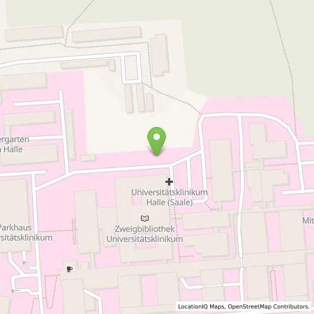 Standortübersicht der Tankstelle UKH Energie GmbH in 06120 Halle (Saale)