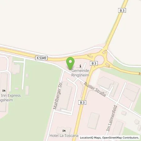 Standortübersicht der Tankstelle Stark Energy GmbH in 77975 Ringsheim