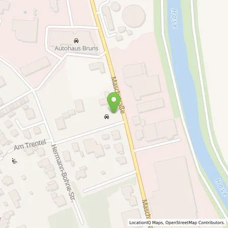 Standortübersicht der Tankstelle Autohaus Timmer GmbH in 49565 Bramsche