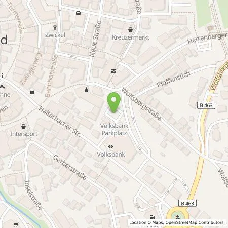 Standortübersicht der Tankstelle Bürgerenergie Nordschwarzwald-Gäu e.G. in 72202 Nagold