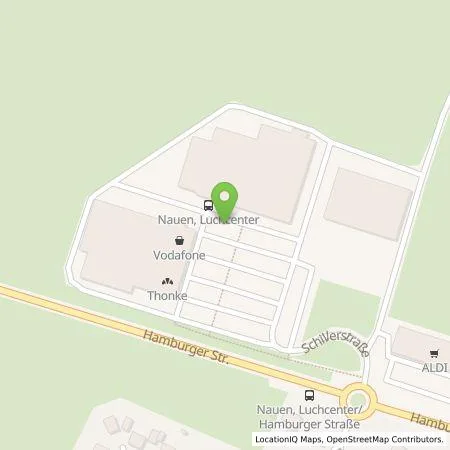 Standortübersicht der Tankstelle Allego GmbH in 14641 Nauen