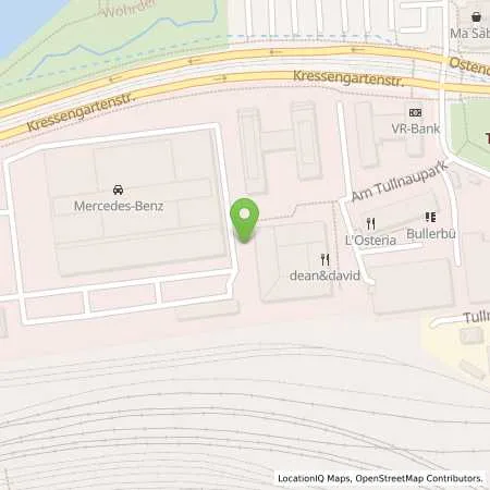 Standortübersicht der Tankstelle Mercedes- Benz AG - Niederlassung Nürnberg in 90402 Nürnberg