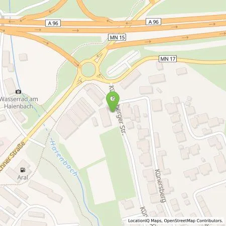 Standortübersicht der Tankstelle e-con AG in 87766 Memmingerberg