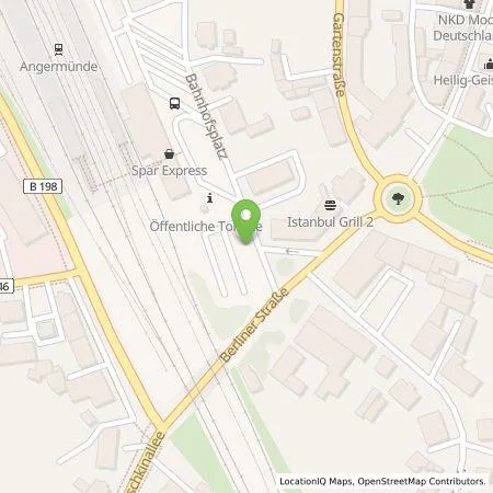 Standortübersicht der Tankstelle smopi® - Multi Chargepoint Solution GmbH in 16278 Angermünde