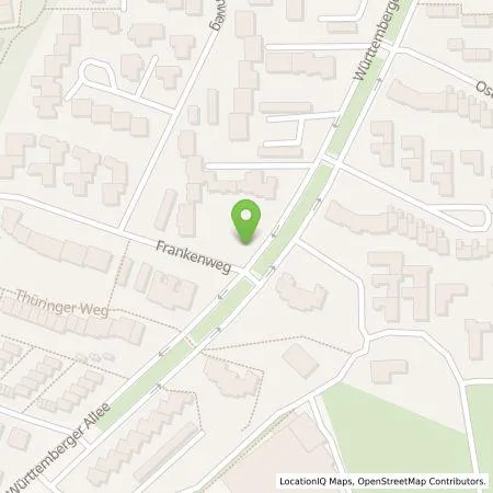 Standortübersicht der Tankstelle GLS Mobility GmbH in 33689 Bielefeld