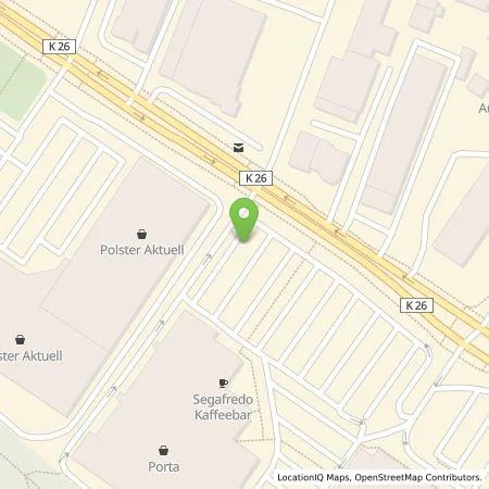 Standortübersicht der Tankstelle Allego GmbH in 38112 Braunschweig