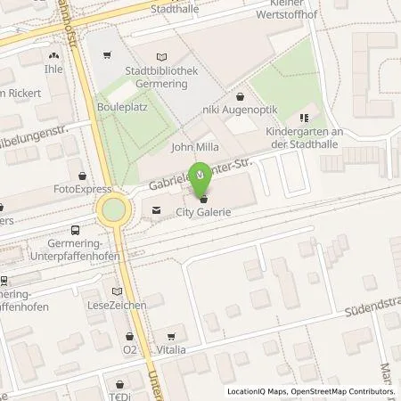 Standortübersicht der Tankstelle Bashkim Gashi e.K. in 82110 Germering