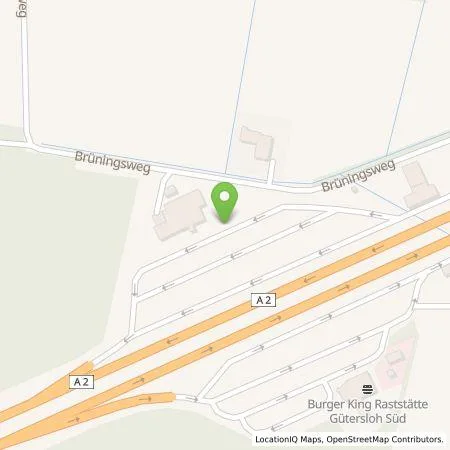 Standortübersicht der Tankstelle E.ON Drive Infrastructure GmbH in 33334 Gütersloh