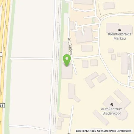 Standortübersicht der Tankstelle Brötje Handel Hessen KG in 35043 Marburg