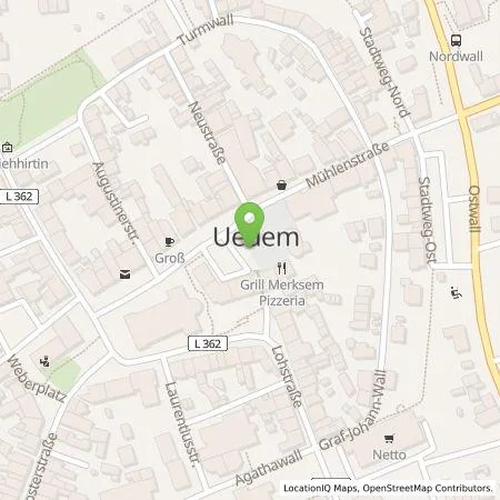 Standortübersicht der Tankstelle Windenergie Lindchen GmbH & Co. KG in 47589 Uedem